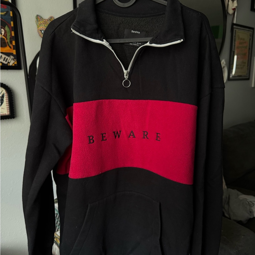 Black and Red Men's Sweater